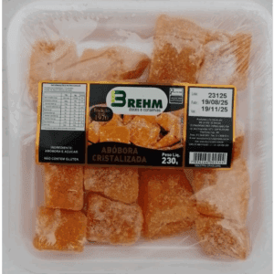 Abóbora Cristalizada Brehm 230g