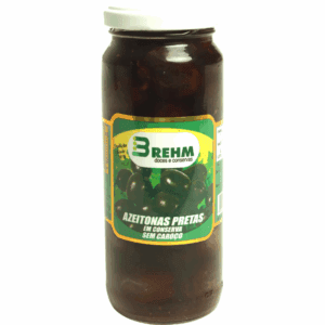 Azeitonas Pretas em Conserva sem Caroço Brehm 200g