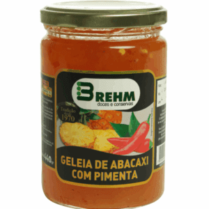 Geléia de Abacaxi com Pimenta Brehm 440g