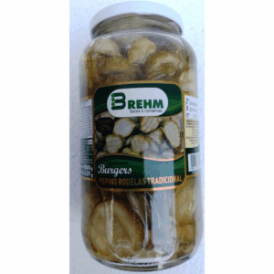 Pepino Rodelas Tradicional Burgers Brehm 430g
