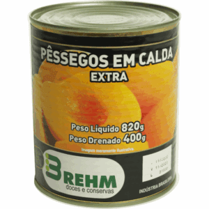 Pêssegos em Calda Extra Brehm 400g
