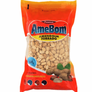 Amendoim Torrado sem Pele e sem Sal Amebom 500g