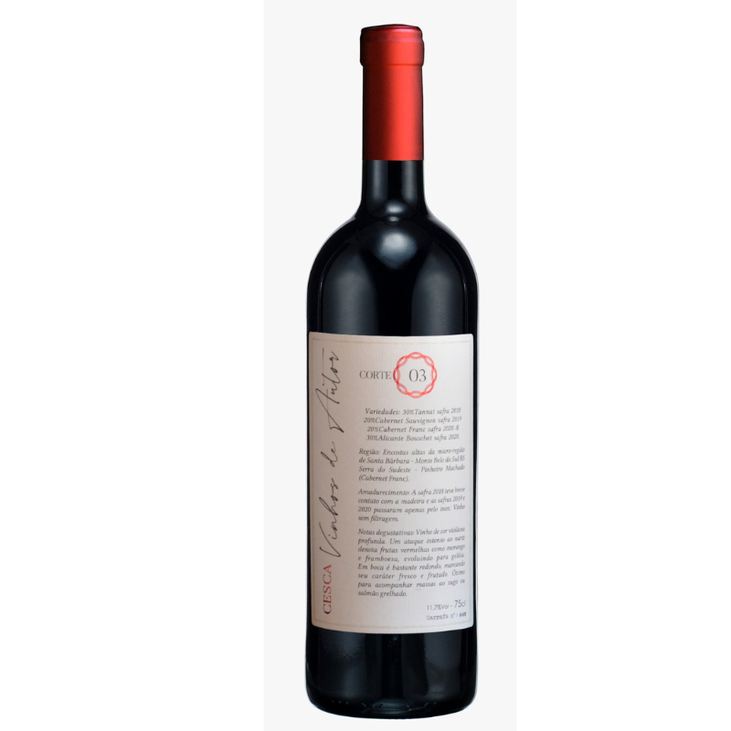 Cesca Vinhos de Autor Kit 4 Cortes x 750ml - Imagem 5