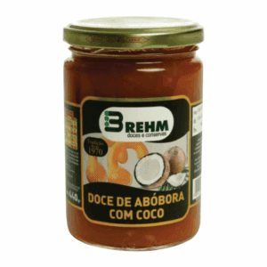 Doce de Abóbora com Coco Brehm 440g