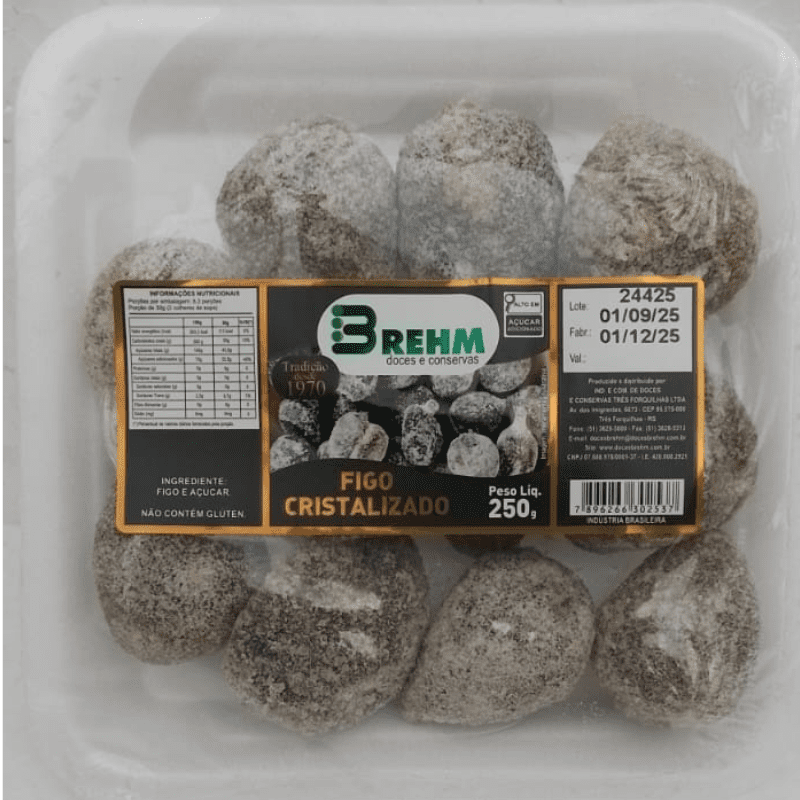 Figo Cristalizado Brehm 250g