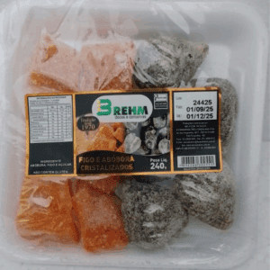 Figo + Abóbora Cristalizados Brehm 240g