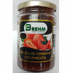 Geléia de Morango com Pimenta Brehm 440g