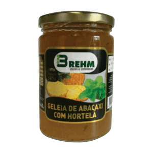 Geléia de Abacaxi com Hortelã Brehm 440g