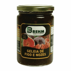 Geléia de Figo e Nozes Brehm 440g