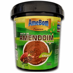 Pasta de Amendoim com Cacau Amebom 500g