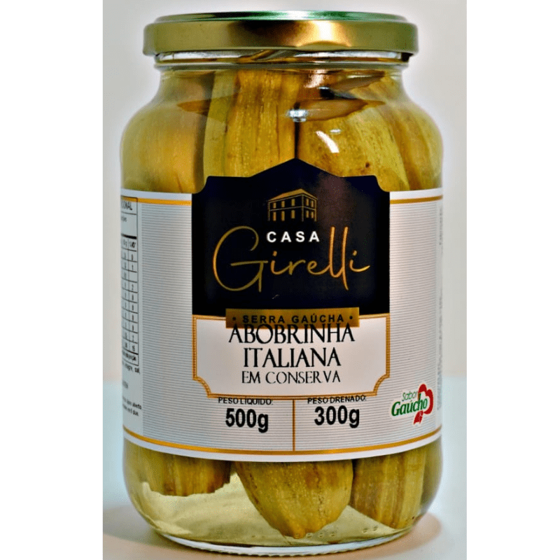 Abobrinha Italiana em conserva Casa Girelli 300g