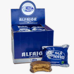 Display com 16 unidades de Alfajor de Chocolate ao Leite Sulleite 960g