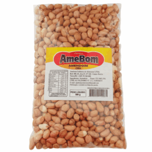 Amendoim Cru com Pele Amebom 500g