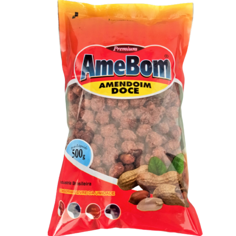 Amendoim Torrado Doce Amebom 500g
