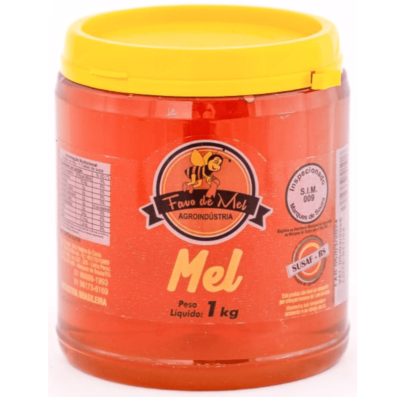 Mel Favo de Mel pote 1Kg