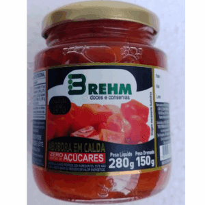 Abóbora em Calda Zero Açúcares Brehm 150g