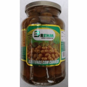 Azeitonas Verdes com Caroço Brehm 300g