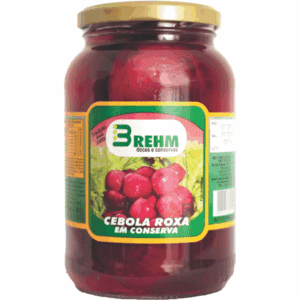 Cebola Roxa em Conserva Brehm 300g