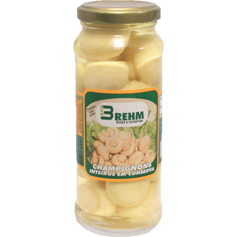 Champignons Inteiros em Conserva Brehm 180g