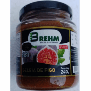 Geléia de Figo sem adição de açúcar Brehm 240g