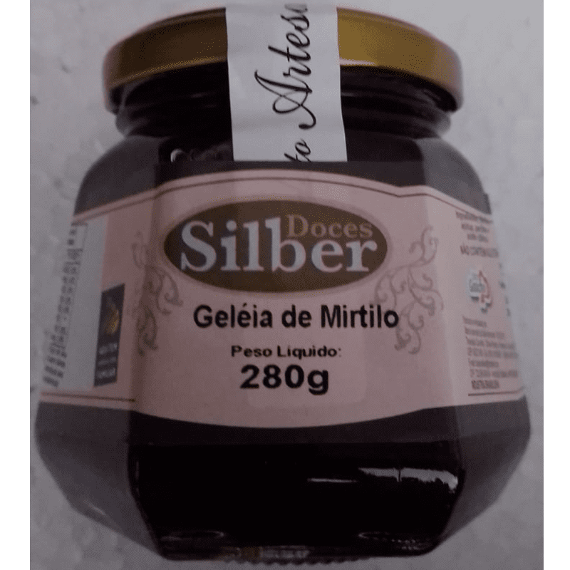 Geléia de Mirtilo Silber 280g