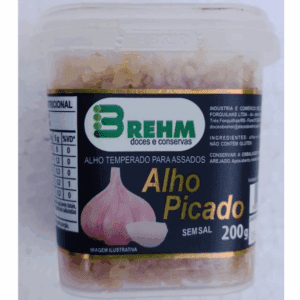 Alho Picado sem Sal Brehm 200g