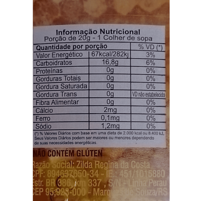 Mel com Pedaço de Favo Favo de Mel 700g - Imagem 2