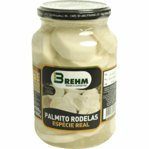 Palmito Rodelas Espécie Real Brehm 300g