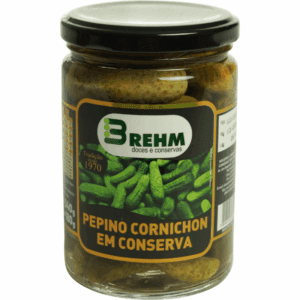 Pepino Cornichon em Conserva Brehm 180g