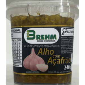 Alho com Açafrão Brehm 240g