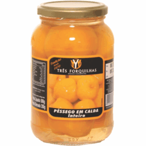Pêssego em Calda Inteiro Três Forquilhas 350g